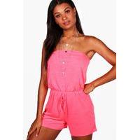 jersey beach playsuit pink