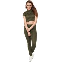 Jensen Turtleneck Loungewear Set - Green