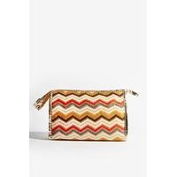 jessie aztec print wash bag