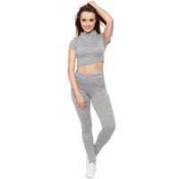 jensen turtleneck loungewear set grey