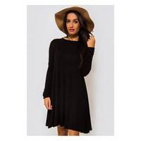 jenny black swing dress plus sizes available