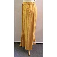 Jeanne Engelhart - Size: S - Orange - Long skirt