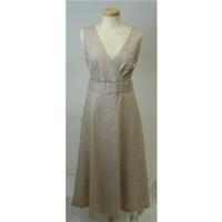 Jess Boutique - Size: 12 - Beige - Vintage-Dress