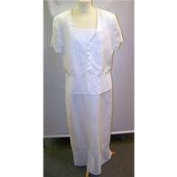 jessica howard size 12 cream ivory long dress