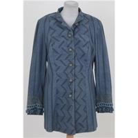 Jenny Edwards-Moss size 14 blue smart jacket