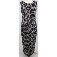 Jess Boutique: Size M: Black multi full length dress