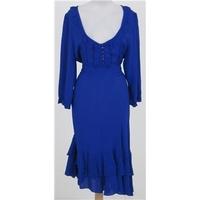 jeffrey and paula size 16 blue dress