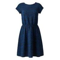 Jersey Jacquard Skater Dress