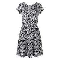 Jersey Jacquard Skater Dress