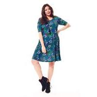Jeffrey & Paula Print Jersey Dress