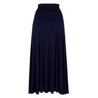 Jersey Panelled Maxi Skirt