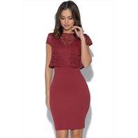 Jessica Wright Berry Lace Dress