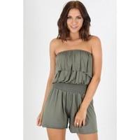 Jennie Boobtube Frill Playsuit