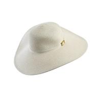 Jemima Hat - White and Gold