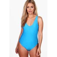 Jenni Scoop Back Swimsuit - cobalt