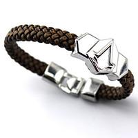 Jewelry Inspired by Assassin\'s Creed Connor Anime/ Video Games Cosplay Accessories Bracelet Silver Alloy Male