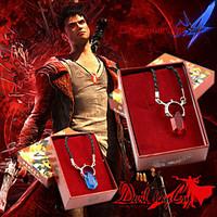 Jewelry Inspired by Devil May Cry Cosplay Anime/ Video Games Cosplay Accessories Necklace Red / Blue Alloy / Artificial GemstonesMale /