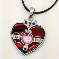 Jewelry Inspired by Sailor Moon Cosplay Anime Cosplay Accessories Necklace Red Alloy / PU Leather Female