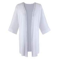 Jersey Kimono With Diamante Trim