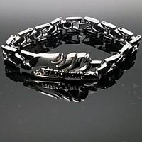 Jewelry Inspired by Fairy Tail Naruto Uzumaki Anime Cosplay Accessories Bracelet Silver Alloy Male