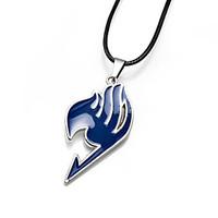 Jewelry Inspired by Fairy Tail Cosplay Anime Cosplay Accessories Necklace Black / Red / Blue / Pink Alloy Male / Female