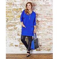 Jeffrey & Paula PU Trim Tunic