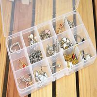 Jewelry Boxes Resin 1pc Transparent