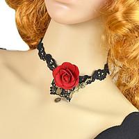 Jewelry Collar Necklaces Party / Daily / Casual Lace 1pc Women Wedding Gifts