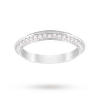 Jenny Packham Brilliant Cut 0.35 Carat Total Weight Eternity Ring in Platinum - Ring Size N