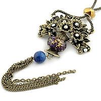 Jewelry Pendant Necklaces / Vintage Necklaces Daily Agate / Rhinestone Women Red Wedding Gifts