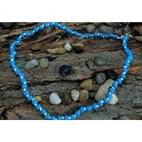 Jewellery - Bead & Knot Necklace - Blue - Wild Republic