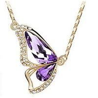 Jewelry Pendant Necklaces Wedding / Party / Daily / Casual Crystal / Alloy 1pc Women Wedding Gifts