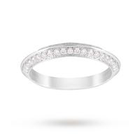 Jenny Packham Brilliant Cut 0.35 Carat Total Weight Eternity Ring in 18 Carat White Gold - Ring Size J