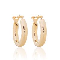 Jewellery by LouLou-Earrings - Elegance Oorknoppen 27 mm - Gold