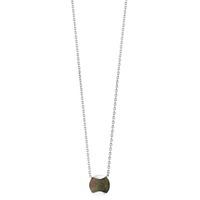 Jersey Pearl Ladies Dune Small Grey Mother Of Pearl Pendant DUP1-TH