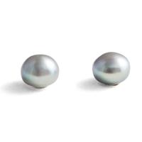 Jersey Pearl Silver 5mm Freshwater Pearl Studs E7S