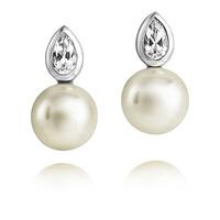 Jersey Pearl Freshwater Pearl Cubic Zirconia Earrings AME2