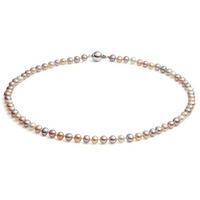 jersey pearl ladies 5 55mm freshwater pearl 16 inch necklace m45s16