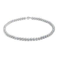Jersey Pearl Silver Pearl Necklace