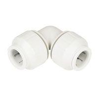 JG Speedfit Push Fit Elbow Connector (Dia)15mm Pack of 10