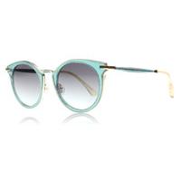 Jimmy Choo Raffy Sunglasses Green / Glitter / Gold QAR