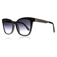 jimmy choo junia s sunglasses black gold ofe 55mm