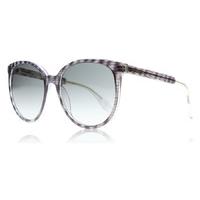 jimmy choo reece sunglasses striped glitter black lwz