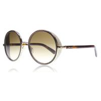 jimmy choo andie sunglasses rose gold brown havana j7g