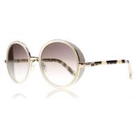 Jimmy Choo Andie Sunglasses Gold Copper Havana J7A