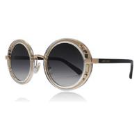 Jimmy Choo Gem/S Sunglasses Gold Black 1FN 48mm