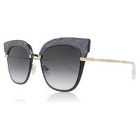 jimmy choo rosys sunglasses black gold thp 51mm