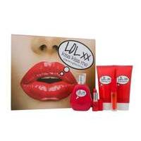 Jigsaw LOL XX Kiss Kiss Me Gift Set 100ml EDT Spray + 150ml Body Lotion + 150ml Body Wash + Lip Stick