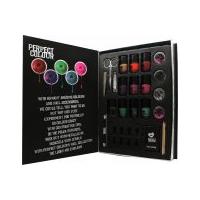Jigsaw Perfect Colour Nail Art Collection Gift Set 23 Pieces - Manicure Set + Nail Polishes + Nail Gems + Nail Stencils