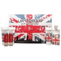Jigsaw UK Urban City Edition Gift Set 100ml EDT + 100ml Shave Gel + 100ml Aftershave Balm + 100ml Shower Gel + 2 x 20ml Travel Spray
